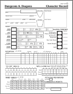 Ad&d 2nd edition character sheet excel
